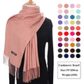 Women Winter Solid Color Long Scarf Fashion  44 Colors