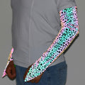 New Style Women Dress Wear Fast Dry Summer Outdoor Activity Sunscreen Uv Protect Ice Cool Reflective Hand Arm Cuff Sleeve Cover