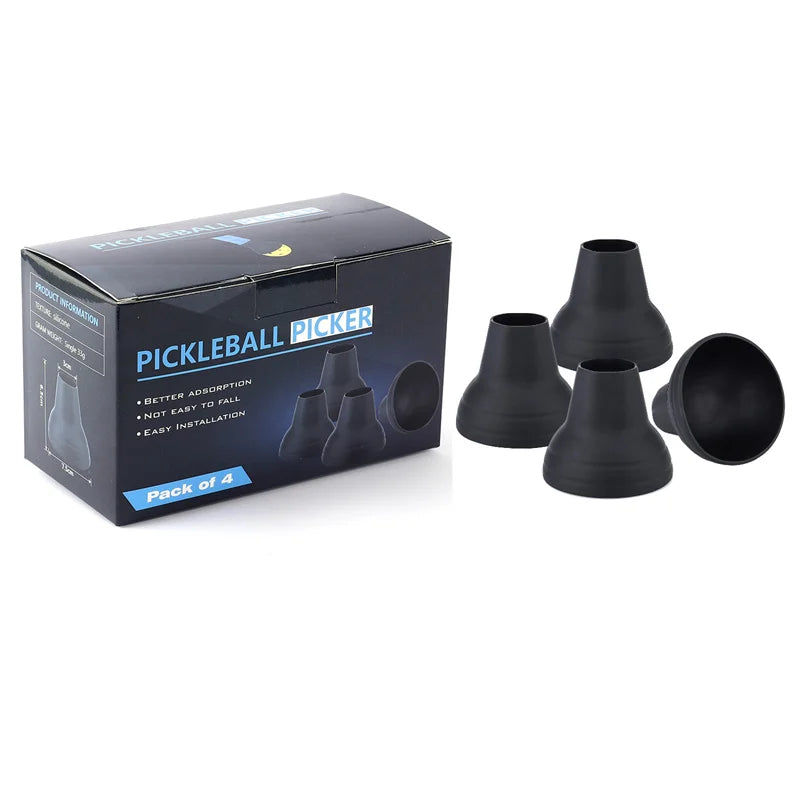 Pickleball Ball Retriever Pick up Pickleball Balls Without Bending Over Attaches to Pickleball Paddle Bottom Ball Picker Set