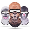 Wholesale Animal Graphics Cosplay Quick Drying Breathable Full Face Mask Mesh Sunscreen Cycling Motorcycle Riding Balaclava