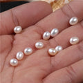 Natural Pearls Wholesale 4-5mm White Rice Freshwater Pearl Loose Beads