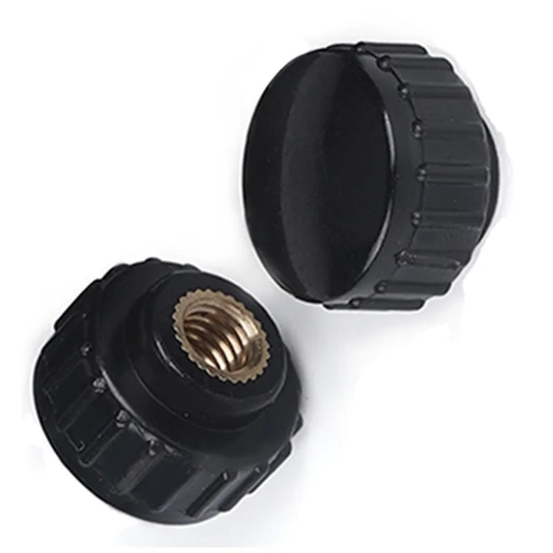 M3 M4 M5 M6 M8 Round Knurled Plum Bakelite Hand Tighten Nuts Butterfly Plastic Head Hand Knob Thumb Nut