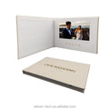 Wedding Video Brochure 4.3'5' 7'10' Lcd Screen Linen Book Album for Anniversary