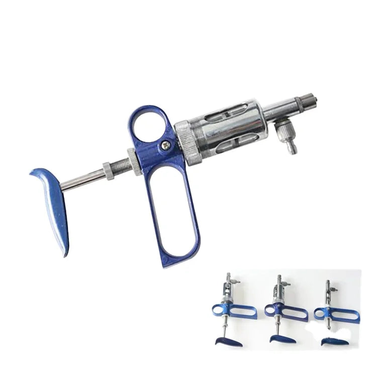 Hot Selling 10ML Continuous Injector Veterinary Syringe New Condition Stainless Steel Material