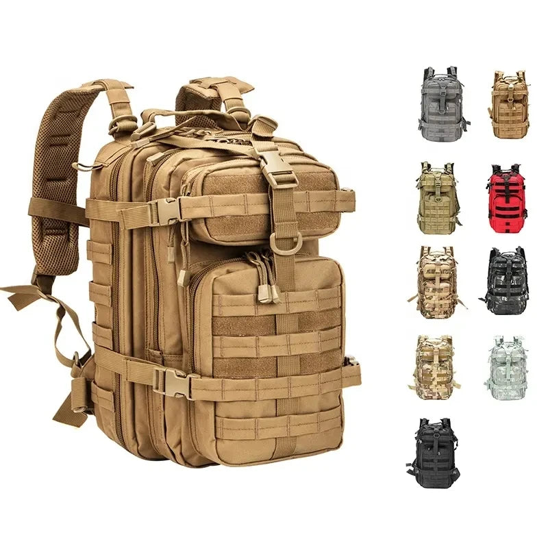 Waterproof Mochila Molle Assault Multifunctional Camouflage Back Pack Training Bagpack Outdoor Grabbag 3-day Tactical Backpack