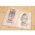 Free Manual Pump Vacuum Storage Bags for Clothing for Wardrobe Use-Includes Mattress and Garbage Bag