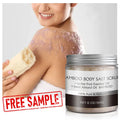 Body Scrub Manufacturers Activated Exfoliating Body Facial Scrub Sea Salt Deep Cleansing Foot Exfoliating Bamboo Charcoal Scrub