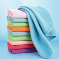 Super Absorbent Fish Scale Microfiber Polishing Cloth Reusable Plain Style Glass Cleaning Cloth