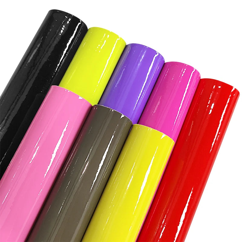 0.7mm Laser Super Shiny Mirror Faux Leather Fabric Synthetic Leather for Diy Making Bag Shoes Crafts