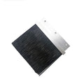 UL94-V0 Industrial Grade Yellow Card Nylon Bristles Cabinet Sealing Cable Brush for Machine Tool for Industrial Use