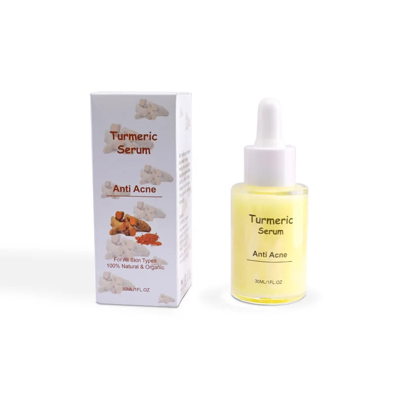AiXin OEM ODM Moisturizing Smoothing Brightening Anti Wrinkles Anti Aging Turmeric Fruit Milk Serum Vitamin C Serum for Face
