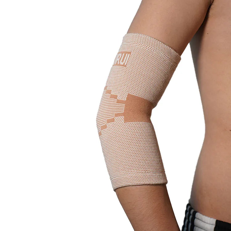Cheap Price Adjustable Elastic Arm Elbow Sleeve Brace for Weight Lifting Bodybuilding Workout Knee Support Spring Season