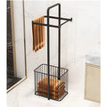 Wholes Marble Bathroom Shelf SUS 304  Luxury Bathroom Towel Rack Flooring Toilet Storage Shelf