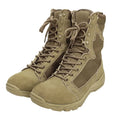 Yakeda Factory Botas Tactico Rubber Sole Combat High Top Genuine Leather Hiking Tactical Combat Men Boots