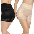 Women's Thick Push-Up Panty Tummy Control Shapers Lace Padded Panties Buttock Shaper Butt Lifter Hip Enhancer Shapewear