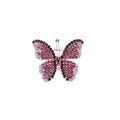 New Creative butterfly Brooch Cartoon Cute Animal Bag Pin Insect Corsage Female Anti-glare Silk Scarf Buckle