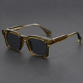Vintage Unisex Square Framed Polarized Sunglasses CP Unbreakable Sun Protection Comfortable Driving Glasses with Custom Logo