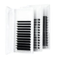 Wholesale Professional Ellipse Flat Lashes Double Tip Split Korean Eyelash Extensions