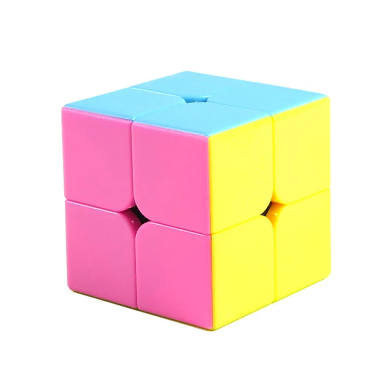 5.0cm Mini Plastic Color Magic Cube 2x2x2 Type Promotional Toy for Kids