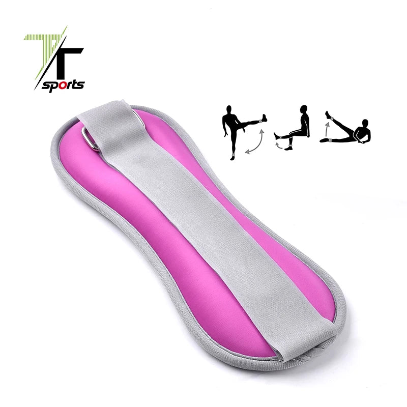 Ankle Weight Adjustable Leg Weights Training Hand Wrist Neoprene Ankle Weights Set