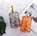 Luxury Hotel Bathroom Shampoo Bottle with Pump Clear Shower Gel Bottle Soap Dispenser Bottle