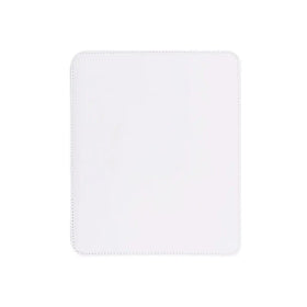 Anti-Slip Sublimation White Mouse Pad Custom PU Leather Pad for Computer Factory Wholesale Blank PU Leather Mouse Pad