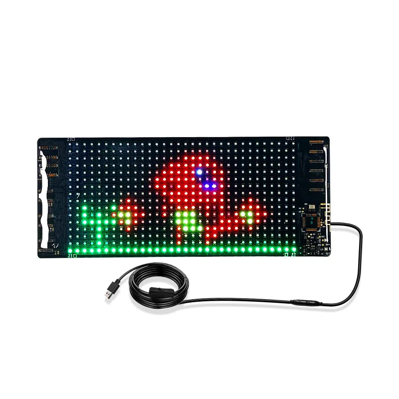 Programmable Display Flexible Sign Smart APP Edit Advertising Scrolling Car Window LED Display Board Bendable Waterproof Sign