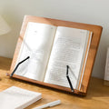 Woodiness Reading Rack Bookshelf Calligraphy Calligraphy Calligraphy Copybook Student Multi-function  Children's Books