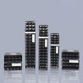 Sengmi Customized Sell Well 30ml 50ml 100ml Luxury Square Black Cosmetic Acrylic Lotion Pump Sprayer Bottle