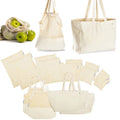 Hot Sale Large Organic Mesh Rept Eco 100% Cotton Reusable Mesh Produce Bag