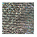 Italy Swimwear Fabric Spandex Rhinestones Hologram Foil Print Beachwear Fabric Fabric for Swimwear