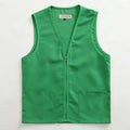 Work Clothes Vest Custom Embroidery logo Hotel Catering Staff Cashier Vest Supermarket Convenience Store Work Clothes Vest