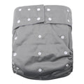 Reusable Adult Cloth Diaper Solid Color Waterproof Incontinence Nappy Diaper Washable Disabled Man Underwear