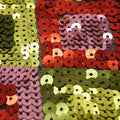 Wholesale New Arrival Colorful Polyester Net Gradient Glitter Sequin Lace Fabric