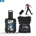 200W 300W Pulse Portable Luggage Laser Cleaning Machine for Car Tires Wheel Rust Paint Oil Coating Wood Stone Stainless Steel