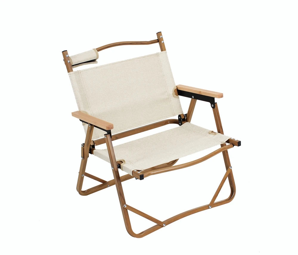 Outdoor Portable and Foldable Portable and Easy-to-clean Camping Picnic Beach Tent Chair Made of Metal
