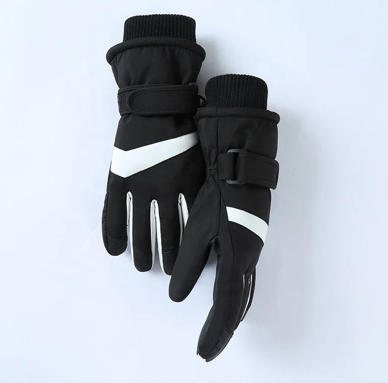 Wholesale Windproof Thermal Men Winter Sport Waterproof Touch Screen Ski Gloves