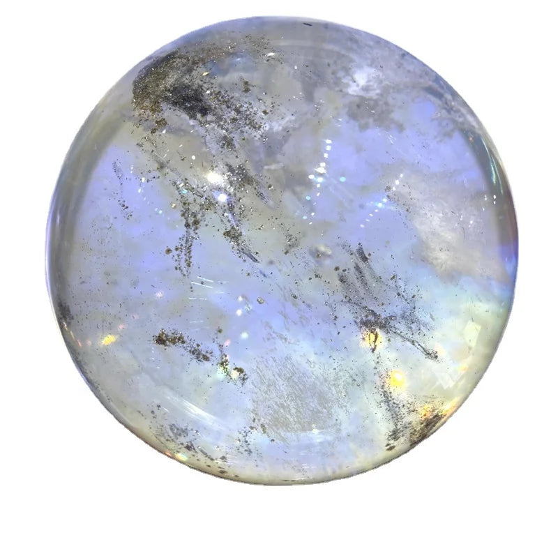 Big Yellow Crystal Ball Wholesale Smelting Stone Sphere for Decoration