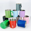 200ml Mountaineering Mug Wholesale Double Wall Stainless Steel Hiking Coffee Cup Carabiner Camping Mug With Handle