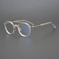 Shenzhen Factory Stock Supply Pilots Japanese Handmade Reading Glasses Frame Titanium Eyeglasses Unisex Xxin Model 117 Punk