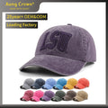 Wholesale Unisex Distressed Washed Dad Hat Adjustable Low Profile Cotton Retro Vintage Baseball Cap for Men Women