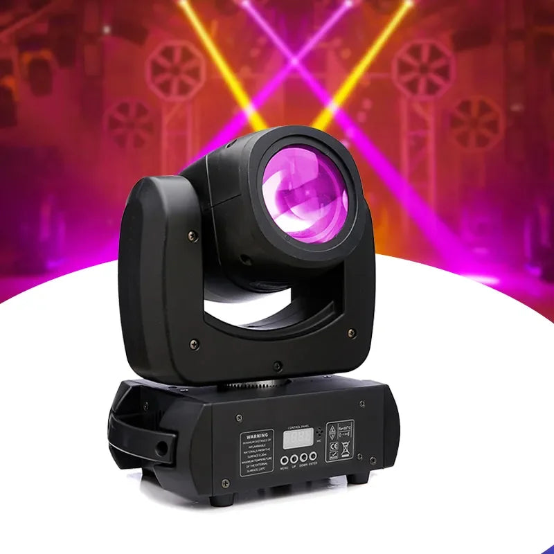 New 100W Spot Lighting Gobo Prism Dmx Control Led Moving Head Beam Light for Dj Event Disco