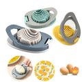 Kitchen Gadgets Egg Cutter Egg Slicer for Boiled Eggs Strawberry Cutter with Stainless Steel Wire