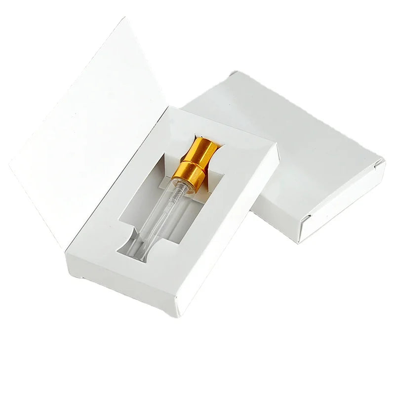 5ml 10ml clear Empty Mini Perfume Atomizer Bottle Glass Cosmetic Spray Bottle with Box Packing