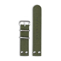 Factory Custom New Nylon Watch Bands High Density Ribbed Nylon Watch Strap 20mm 22mm