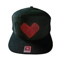 Factory USB Rechargeable LED Baseball Cap App Programmable Advertising EL Product