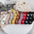 Fashion Winter Socks Hearts Balls Women Warm Wool Fuzzy Soft Comfortable Women Winter Socks Custom Logo Socks