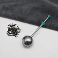 Creative New Design Large Travel Push-Type Metal Tea Infuser Ball Eco-Friendly Stainless Steel Tea Strainer for Loose Leaf Tea