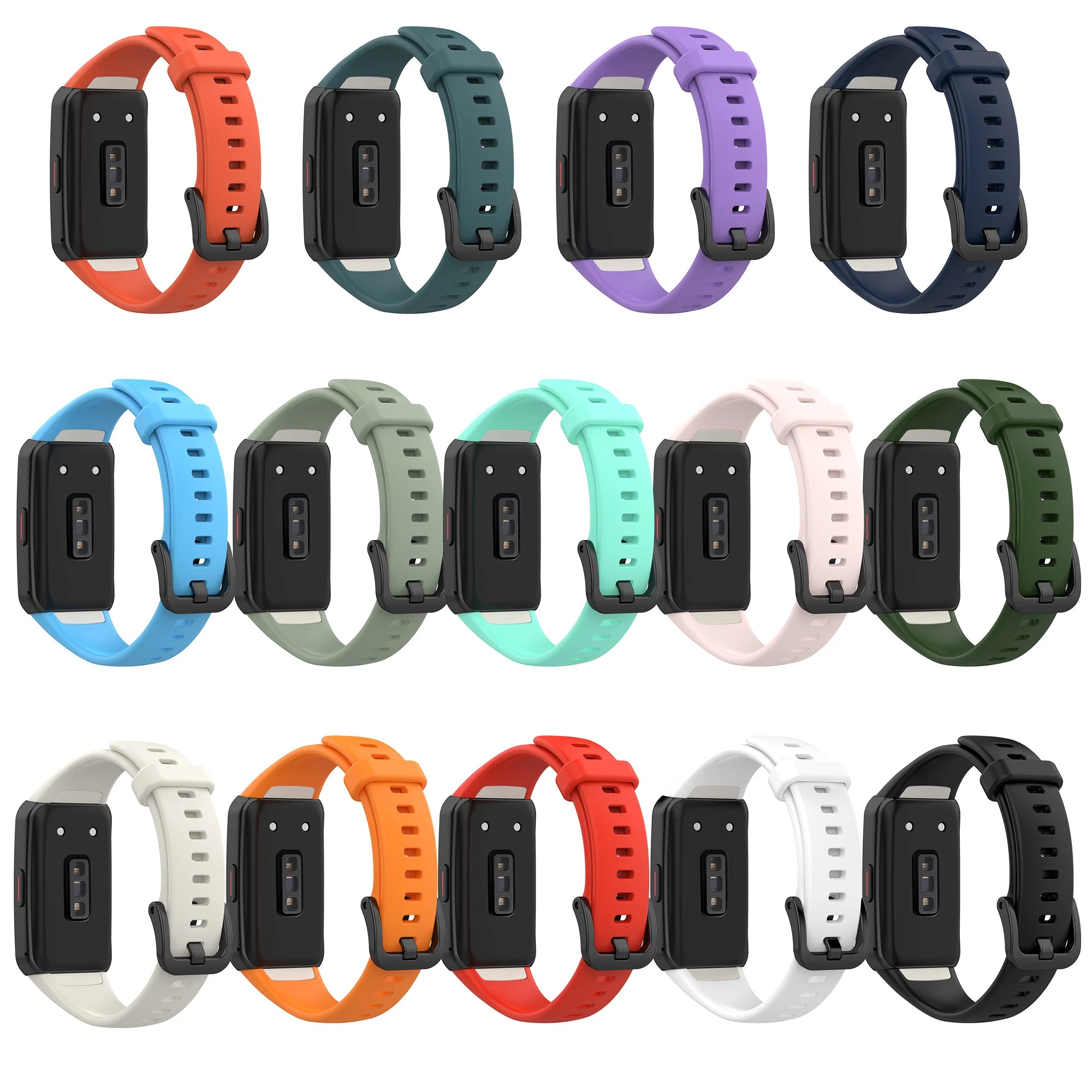 Newest Arrival Adjustable Soft Silicone Replacement Strap TPU Watch Band for Honor Band 6/ Band 6 Smartwatch Sport Watch Band