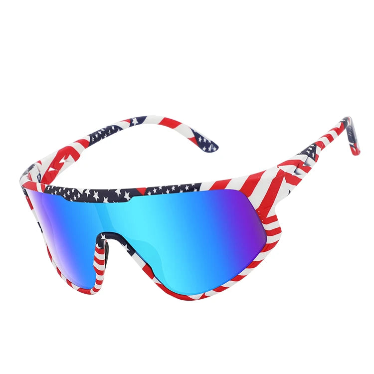 UV400 High Definition Polarized TR90 Lightweight Baseball Fishing Mirror Sunglasses